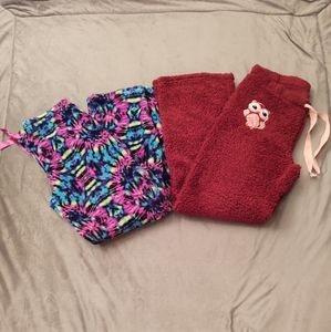 Pajama bottoms - 2 pairs size Medium